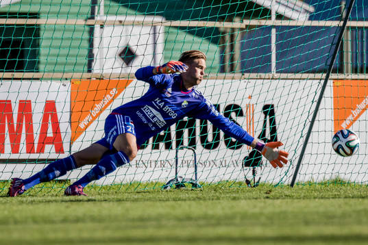Ljungskiles målvakt Jonathan Johansson