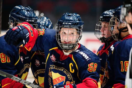 Djurgårdens Alexandra Palm jublar
