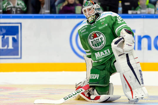 Rögles målvakt Oscar Dansk