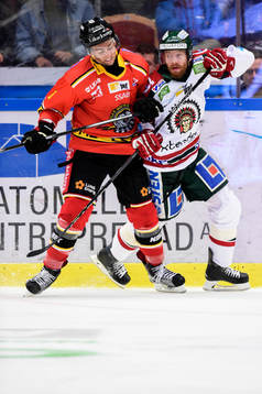 Luleås Johan Forsberg och Frölundas Robin Figren