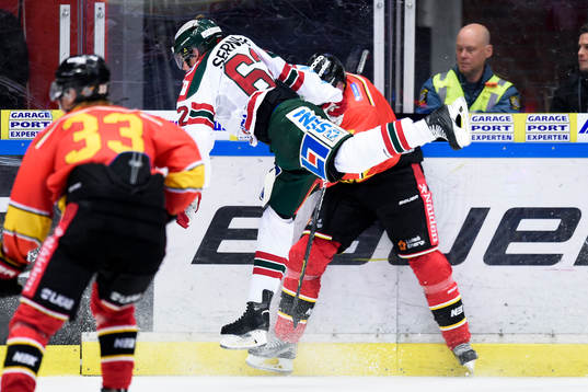 Frölundas Artturi Lehkonen och Luleås Jan Sandström