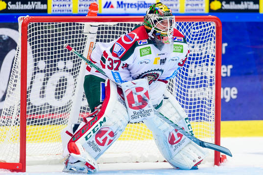 Frölundas målvakt Johan Gustafsson
