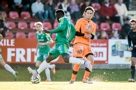 Varbergs David Johannesson och Ljungskiles Abdultaofik Ahmed