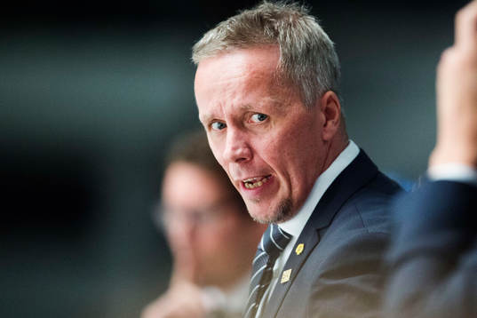 Skellefteås tränare Hans Wallson