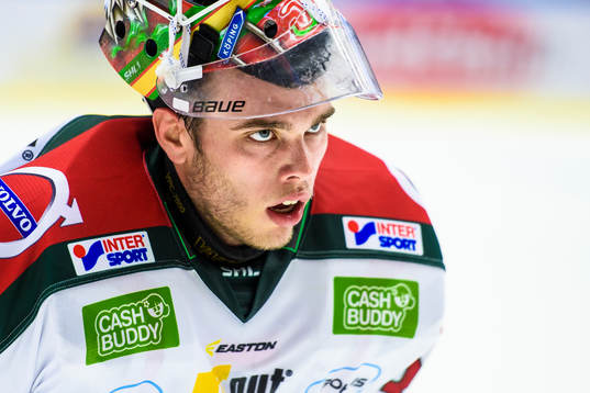 Frölundas målvakt Johan Gustafsson