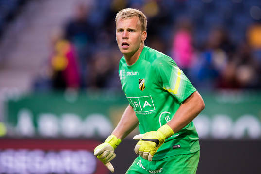Häckens målvakt Peter Abrahamsson