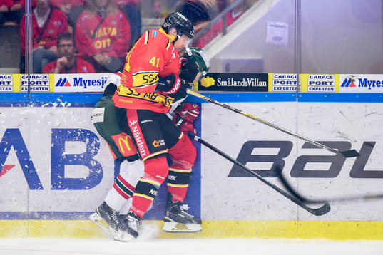 Luleås lIlari Melart och Frölundas John Dahlström