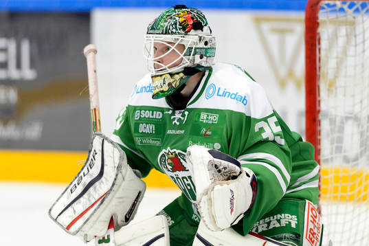 Rögles målvakt Oscar Dansk