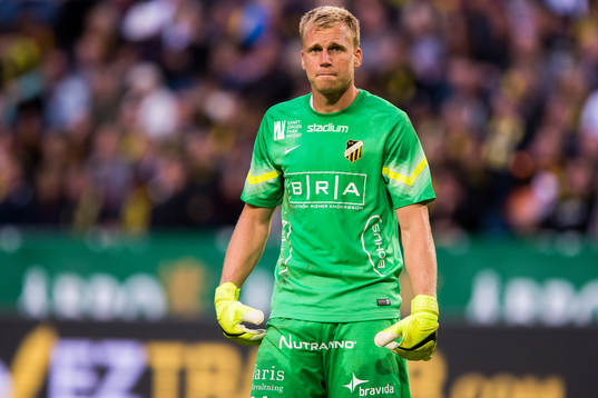 Häckens målvakt Peter Abrahamsson