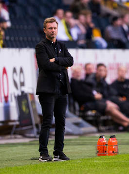 Häckens tränare Peter Gerhardsson