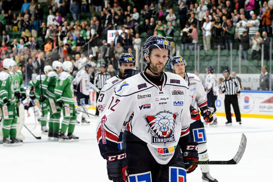 Linköpings Sebastian Karlsson deppar