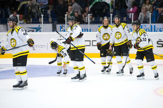 Brynäs spelare deppar