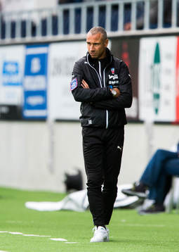 Helsingborgs manager Henrik Larsson
