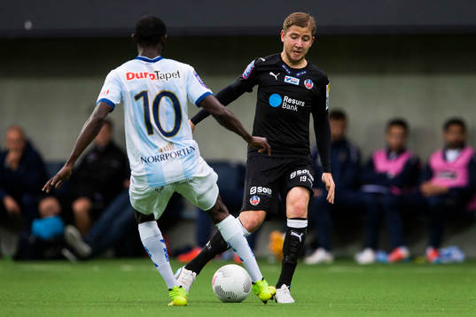 Gefles Dioh Williams och Helsingborgs Darijan Bojanic