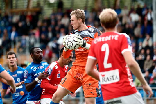 Kalmars målvakt Lars Cramer