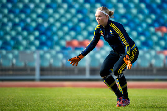 Sveriges målvakt Hedvig Lindahl