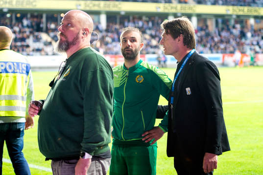 Hammarbys Kennedy Bakircioglu och IFK Göteborgs