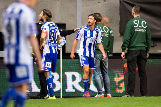 IFK Göteborgs Mattias Bjärsmyr och Gustav Svensson är