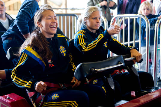 Sveriges Elin Landström och Lina Hurtig åker Balder