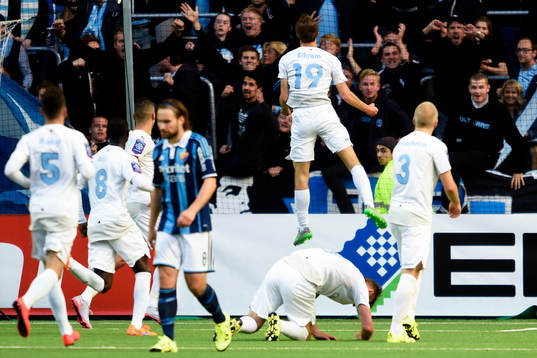 Malmös Magnus Wolff Eikrem jublar