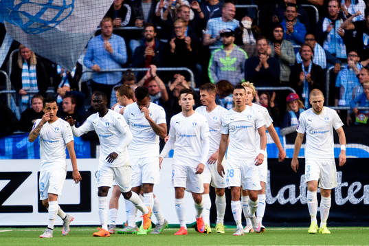 Malmös Magnus Wolff Eikrem jublar