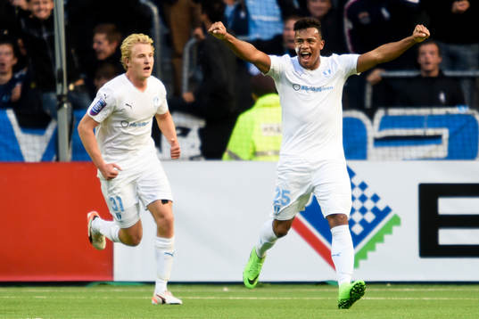 Malmös Luis Felipe Carvalho da Silva jublar