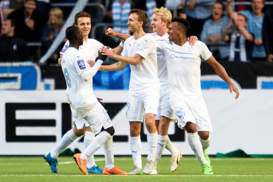 Malmös Luis Felipe Carvalho da Silva jublar