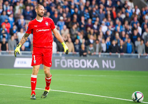 Malmös målvakt Johan Wiland