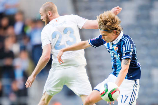 Malmös Jo Inge Berget och Djurgårdens Tim Björkström