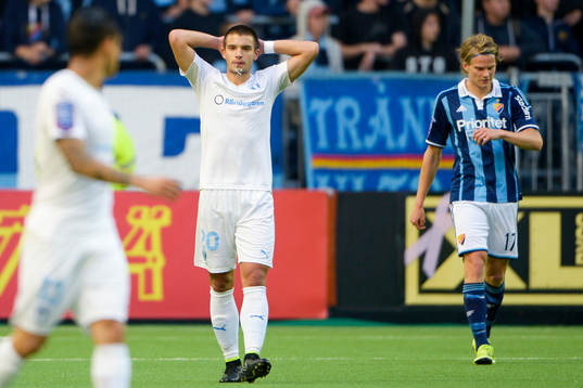 Malmös Vladimir Rodic deppar