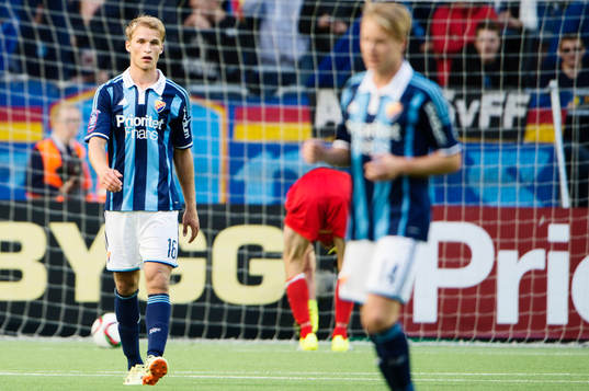 Djurgårdens Sebastian Andersson deppar