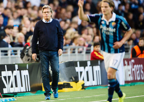 Djurgårdens tränare Per Olsson