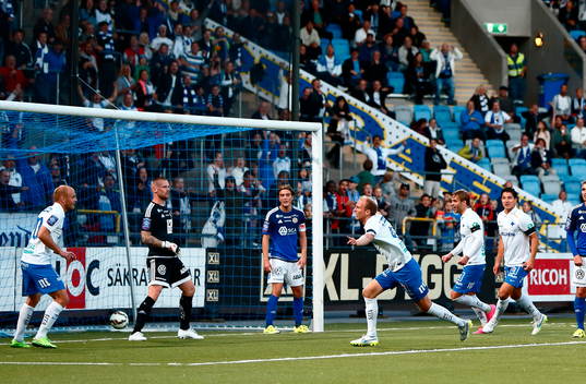Norrköpings Andreas Johansson gör mål 4-0
