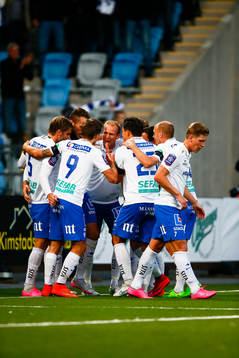 Norrköpings Emir Kujovic jublar