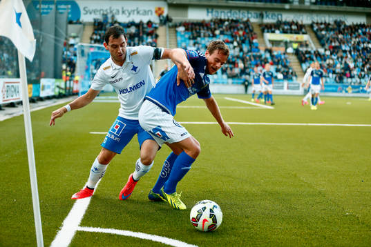 Norrköpings David Boo Wiklander och GIF Sundsvalls Eric