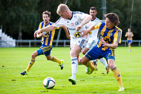 Husqvarnas Johan Karlefjärd och Eskilsminnes Robin Book