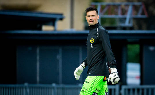 Elfsborgs målvakt Kevin Stuhr Ellegaard