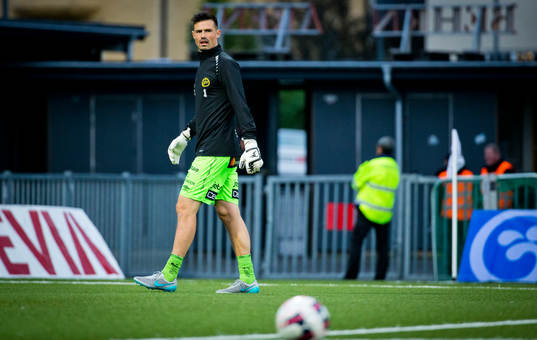 Elfsborgs målvakt Kevin Stuhr Ellegaard
