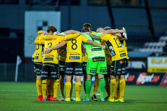 Elfsborgs före fotbollsmatchen i Allsvenskan mellan