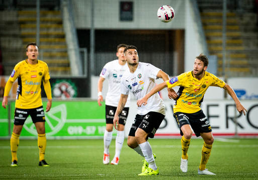 Örebros Astrit Ajdarevic och Elfsborgs Marcus Rohdén