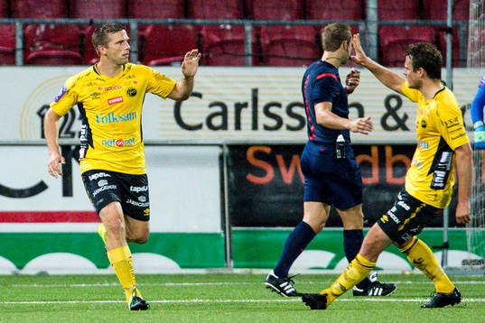 Elfsborgs Anders Svensson jublar