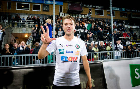 Örebros Martin Broberg gjorde hattrick mot Elfsborg och