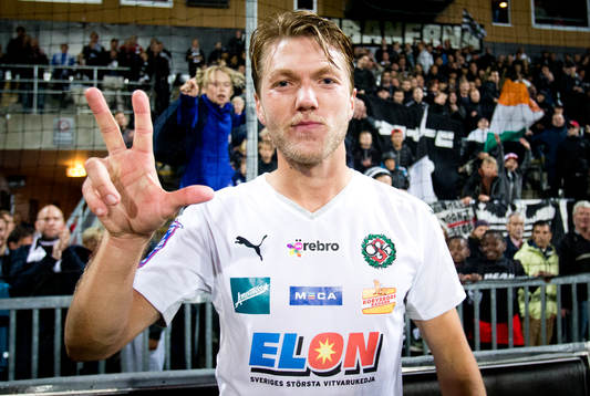 Örebros Martin Broberg gjorde hattrick mot Elfsborg och