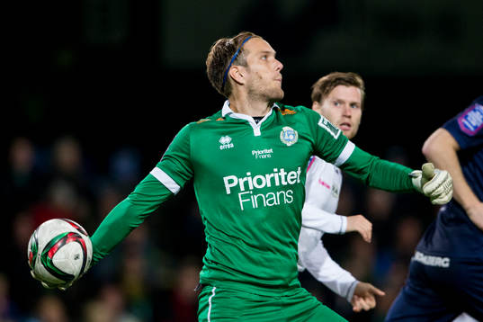Utsiktens målvakt Axel Wibrån