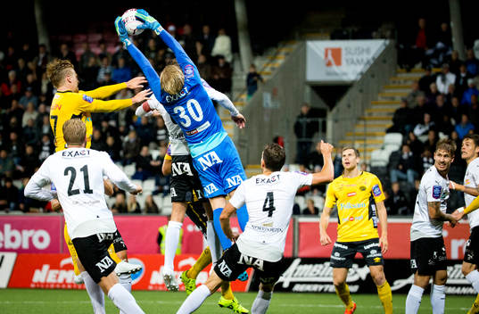 Örebros målvakt Jacob Rinne