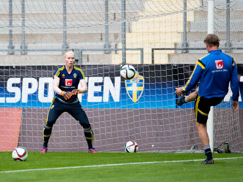 Sveriges målvakt Hedvig Lindahl