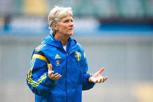 Förbundskapten Pia Sundhage