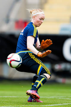 Sveriges målvakt Hedvig Lindahl