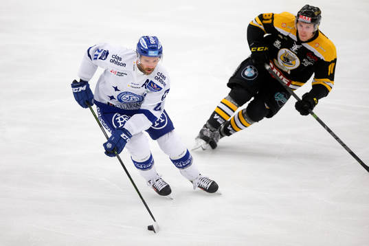 Leksands Tommi Paakkolanvaara och Panterns Carl-Johan