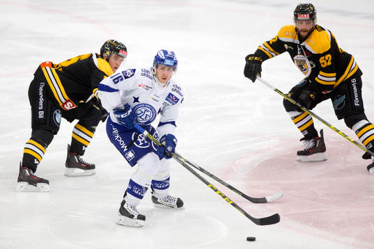 Leksands Janos Hari ishockeymatchen mellan Pantern och